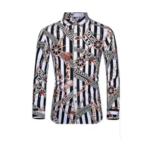 Multicolored Men’s’ Formal Vintage Shirt