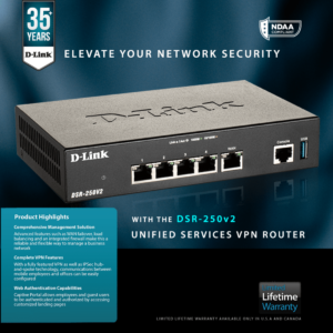 DSR-250V2 Unified Service Router