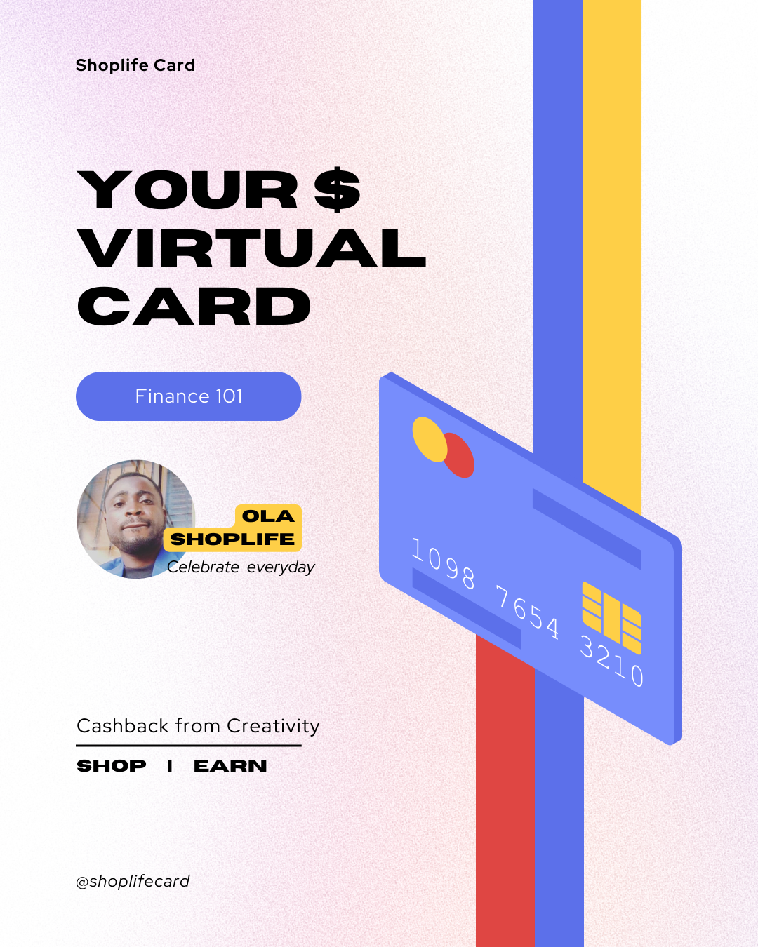 Buy Shoplife Virtual Dollar Card in Nigeria ($10)