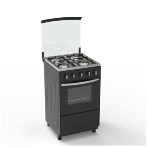 Aeon 50×50 4 Burner Gas Cooker (AGC5040) – Black