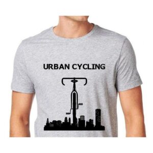 MENS Quality Single Round Neck T-shirt With Design Bike