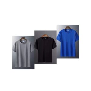 Buy 3 in 1 Plain Round-neck for Men