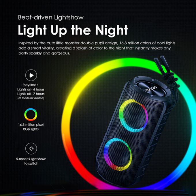 Product Review: Oraimo Rover RGB Lights Bluetooth 12W FM Wireless Speaker