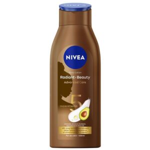 NIVEA Radiant & Beauty Advanced Care Body Lotion For Women – 400ml × 2