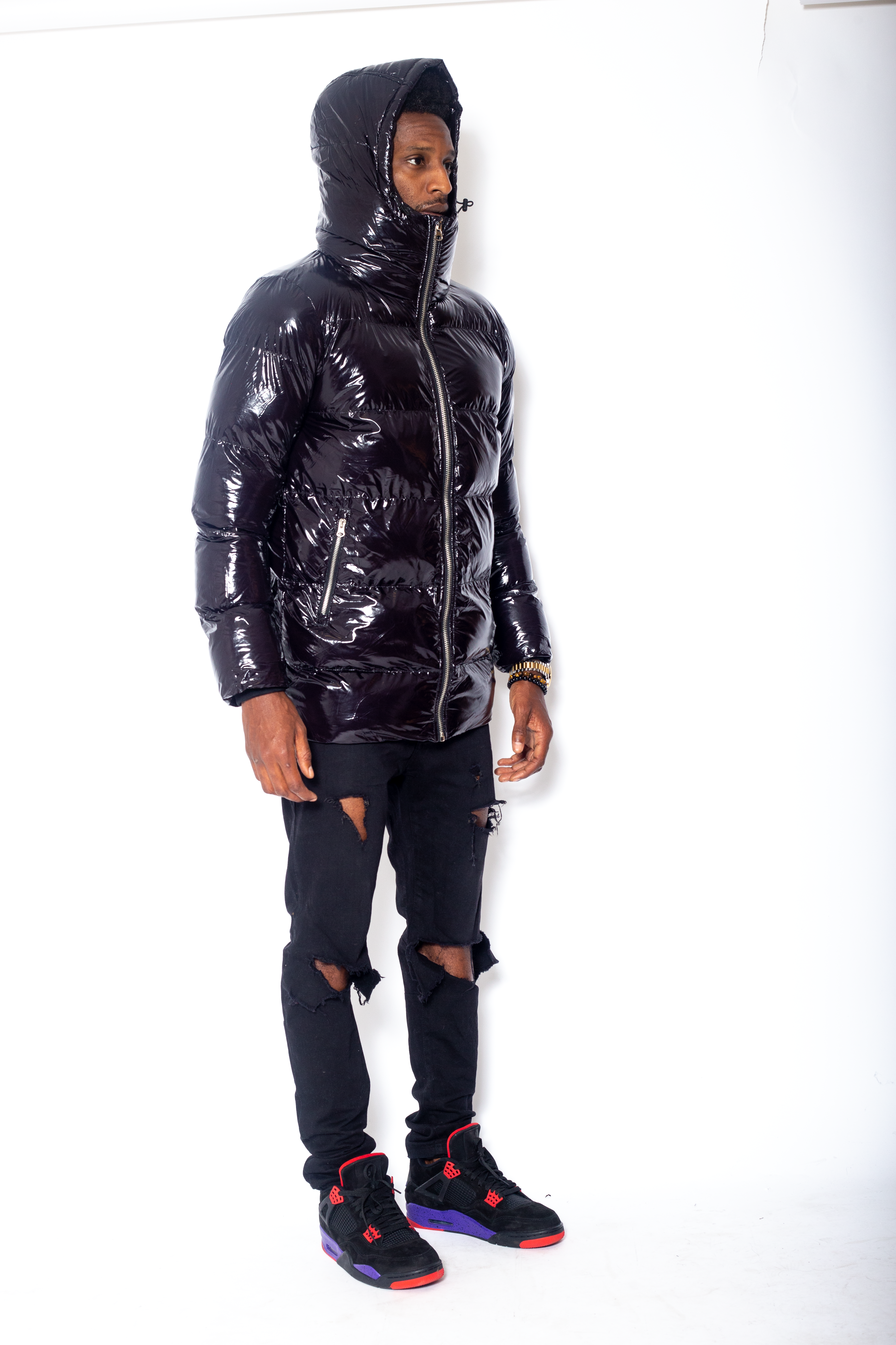 SP Blanx Classic Black Full-Length Men’s Jacket