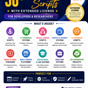 50+ PHP and Laravel script with Extended License for Sale
