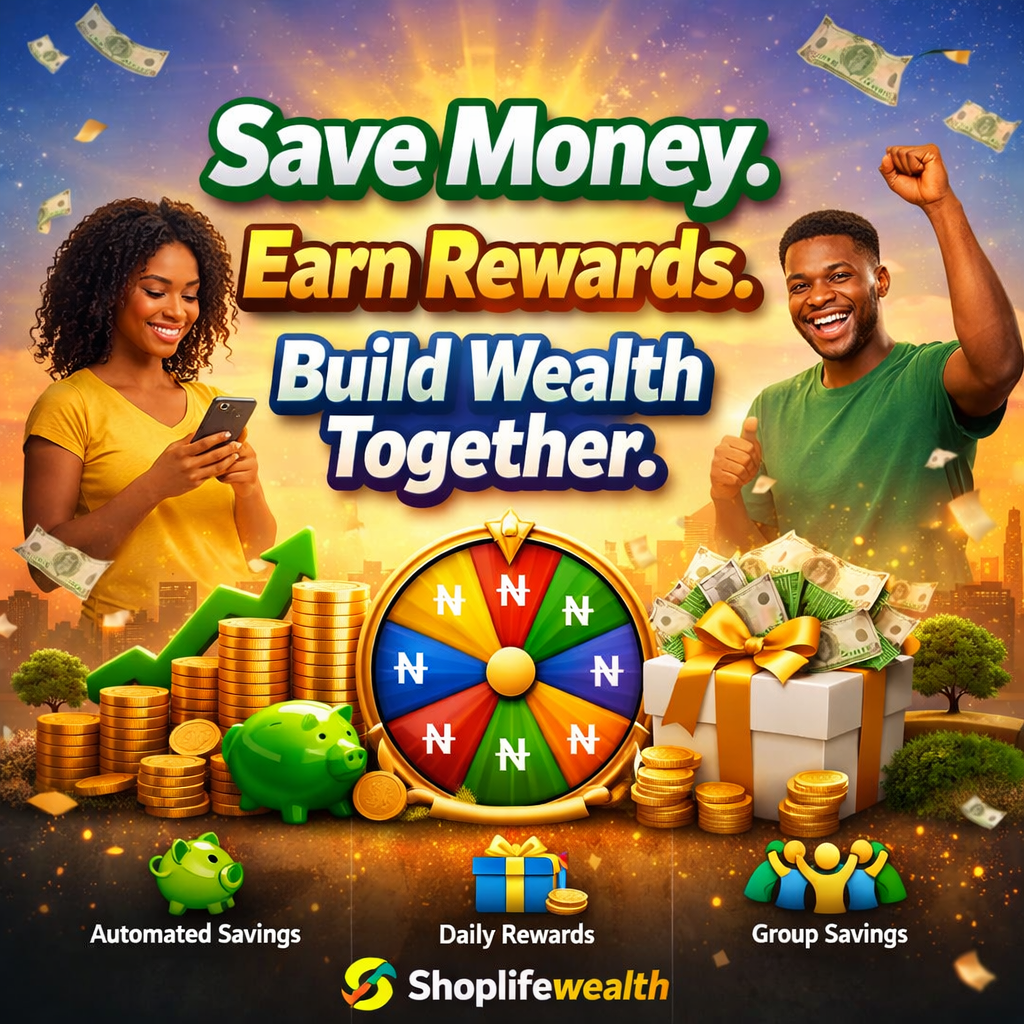 You Don’t Need Big Money to Start Saving — Start With Just ₦200 on Shoplifewealth