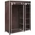 Durable Mobile Wardrobe Closet with Free Cloth Hangers
